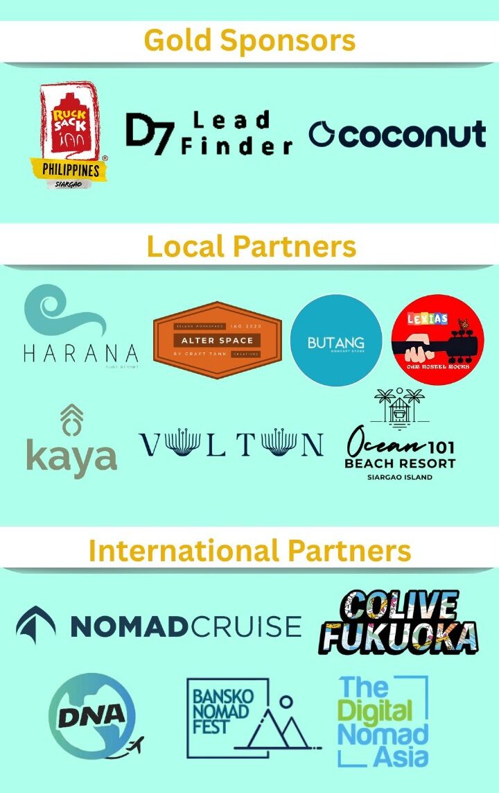 Sponsors Nomads in Paradise