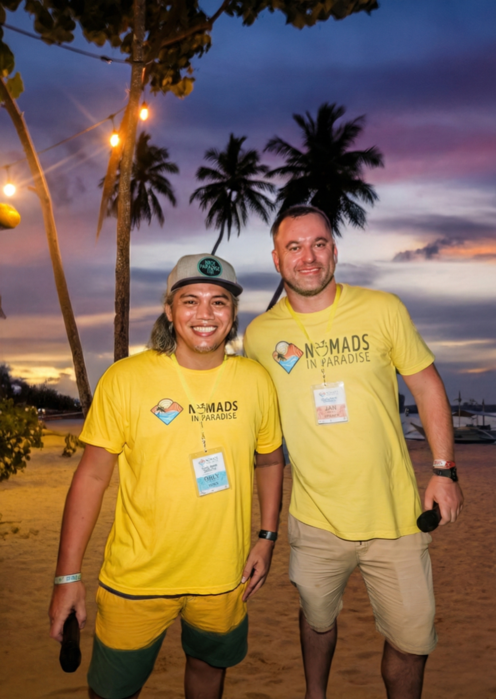 Orly Darnayla and Jan Richter - Founders of Nomads in Paradise